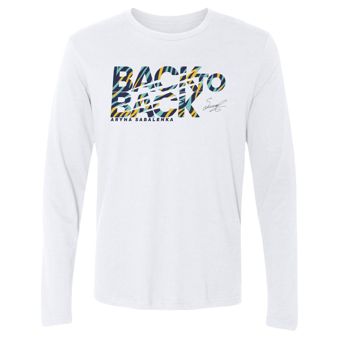 Aryna Sabalenka Men's Long Sleeve T-Shirt | 500 LEVEL