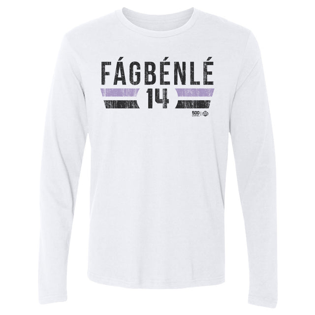 Temi Fagbenle Men's Long Sleeve T-Shirt | 500 LEVEL