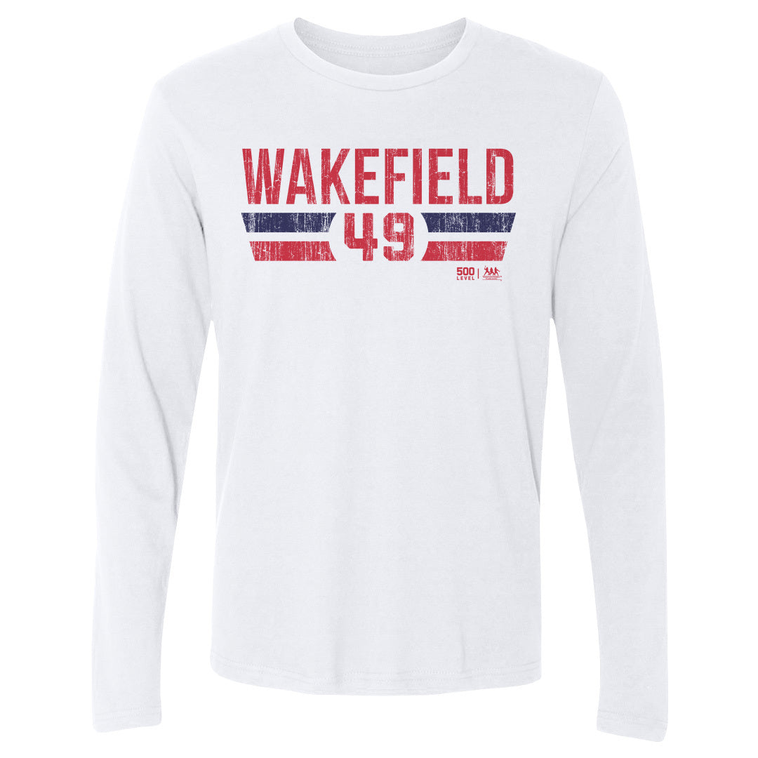 Tim Wakefield Men's Long Sleeve T-Shirt | 500 LEVEL