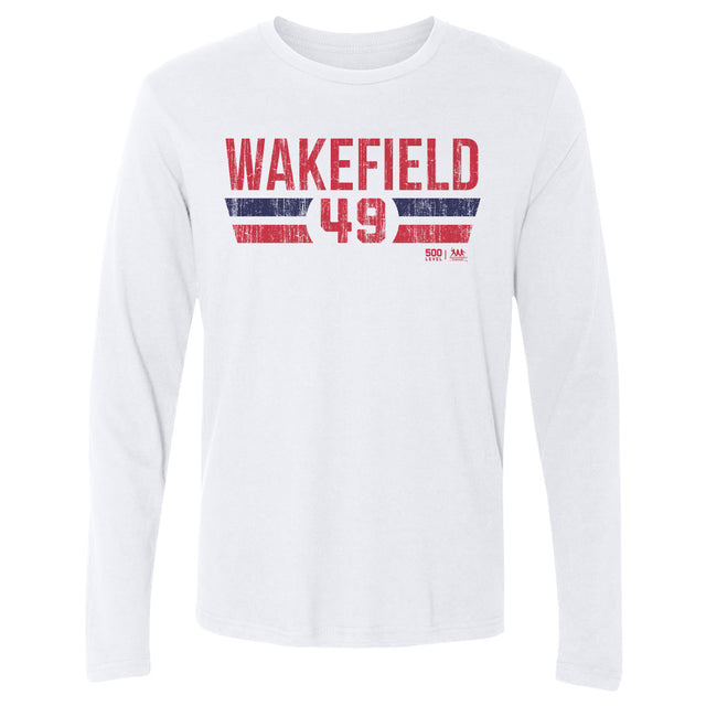 Tim Wakefield Men's Long Sleeve T-Shirt | 500 LEVEL