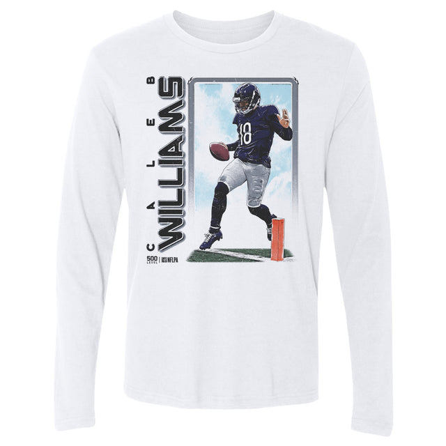Caleb Williams Men's Long Sleeve T-Shirt | 500 LEVEL