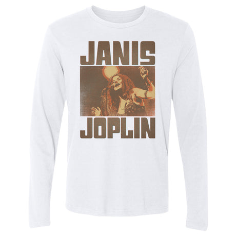 Janis Joplin Men's Long Sleeve T-Shirt | 500 LEVEL