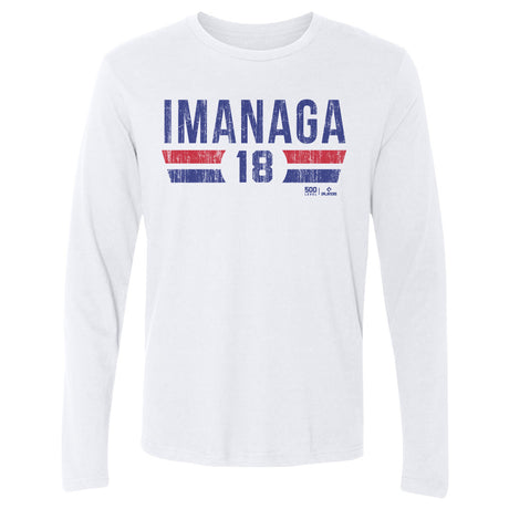 Shota Imanaga Men's Long Sleeve T-Shirt | 500 LEVEL