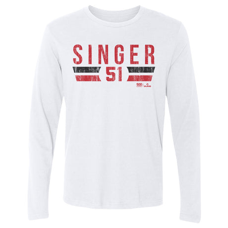 Brady Singer Men's Long Sleeve T-Shirt | 500 LEVEL