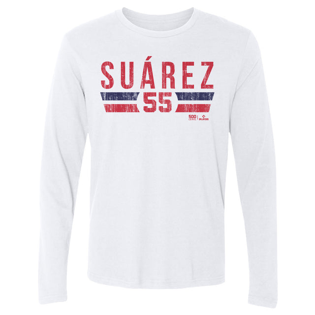 Ranger Suarez Men's Long Sleeve T-Shirt | 500 LEVEL