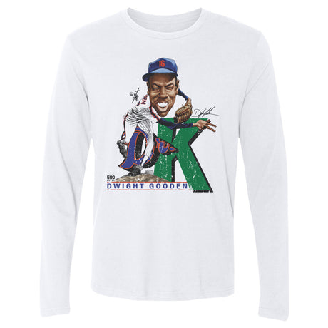 Dwight Gooden Men's Long Sleeve T-Shirt | 500 LEVEL