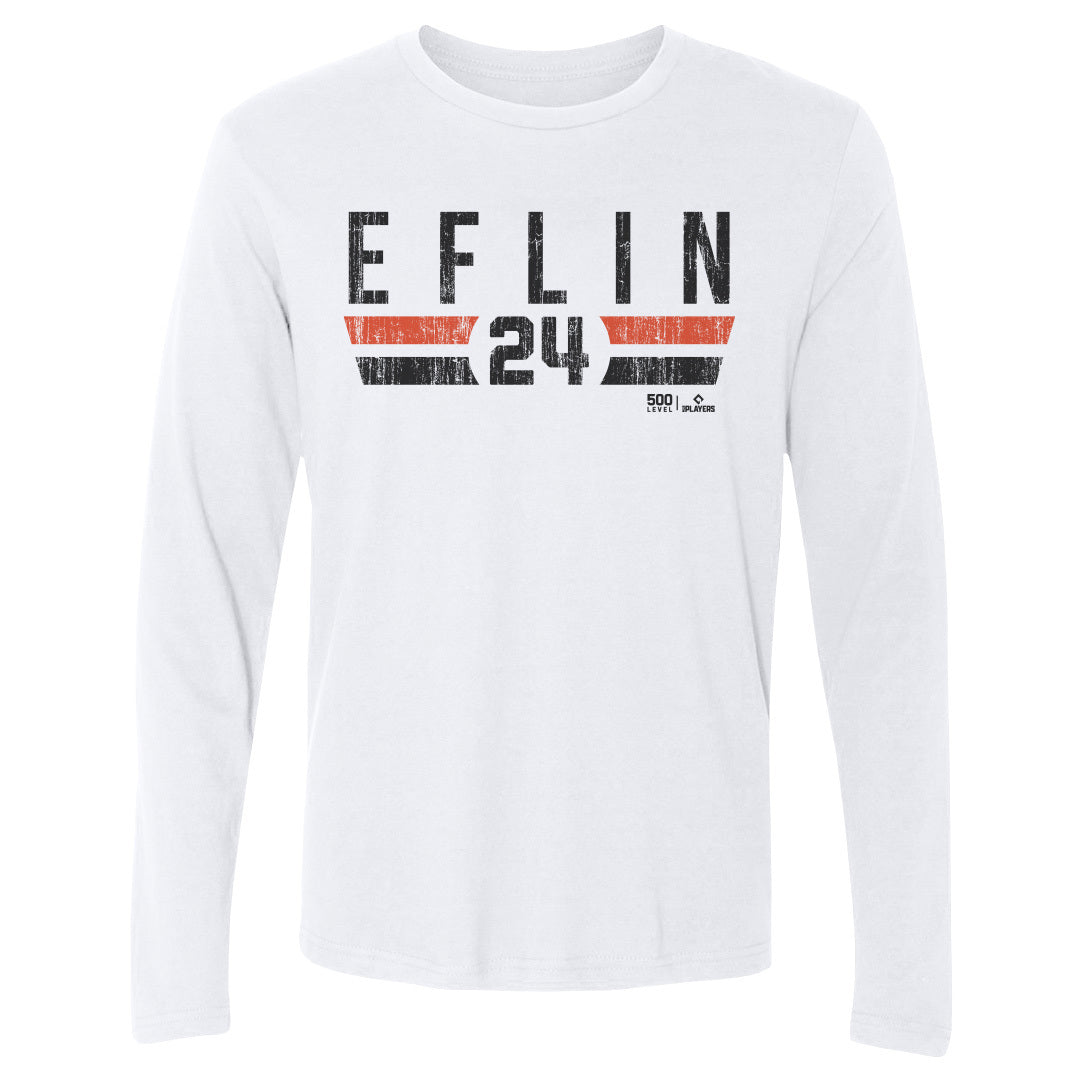 Zach Eflin Men's Long Sleeve T-Shirt | 500 LEVEL