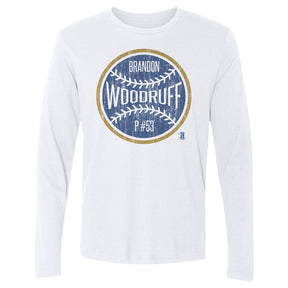 Brandon Woodruff Men's Long Sleeve T-Shirt | 500 LEVEL