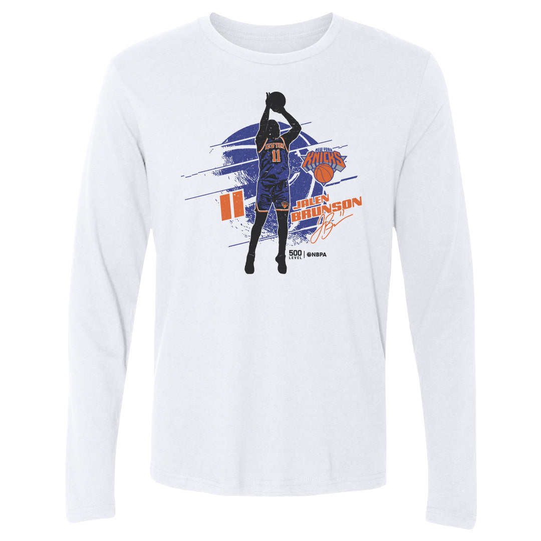 Jalen Brunson Men's Long Sleeve T-Shirt | 500 LEVEL