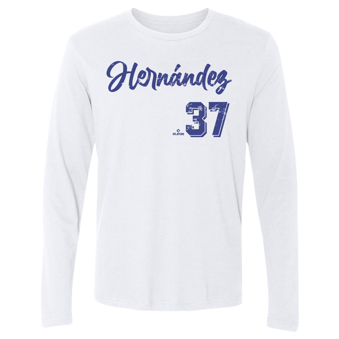 Teoscar Hernandez Men&#39;s Long Sleeve T-Shirt | 500 LEVEL