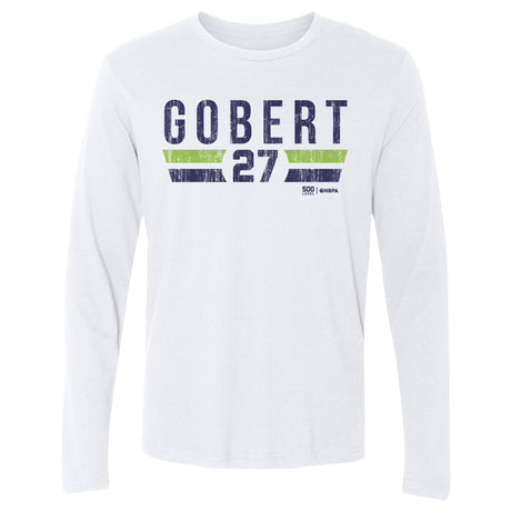 Rudy Gobert Men's Long Sleeve T-Shirt | 500 LEVEL