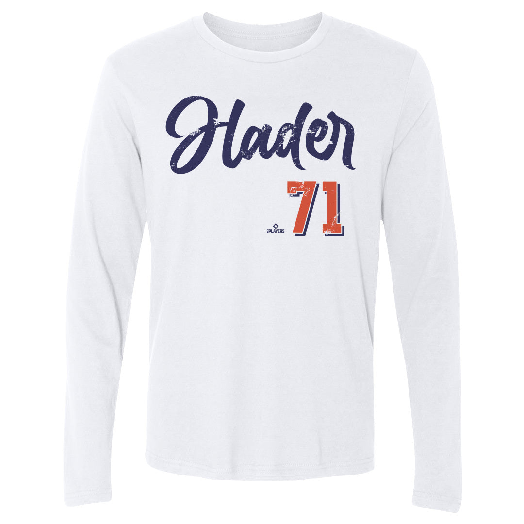 Josh Hader Men's Long Sleeve T-Shirt | 500 LEVEL