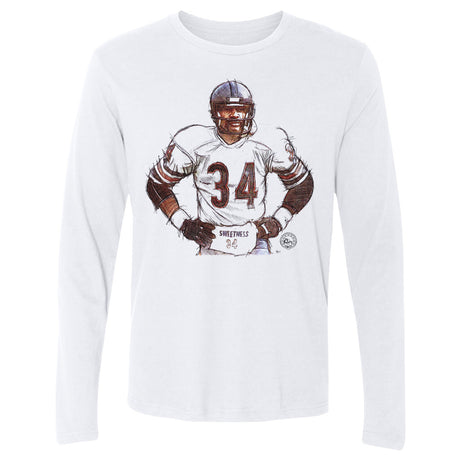 Walter Payton Men's Long Sleeve T-Shirt | 500 LEVEL