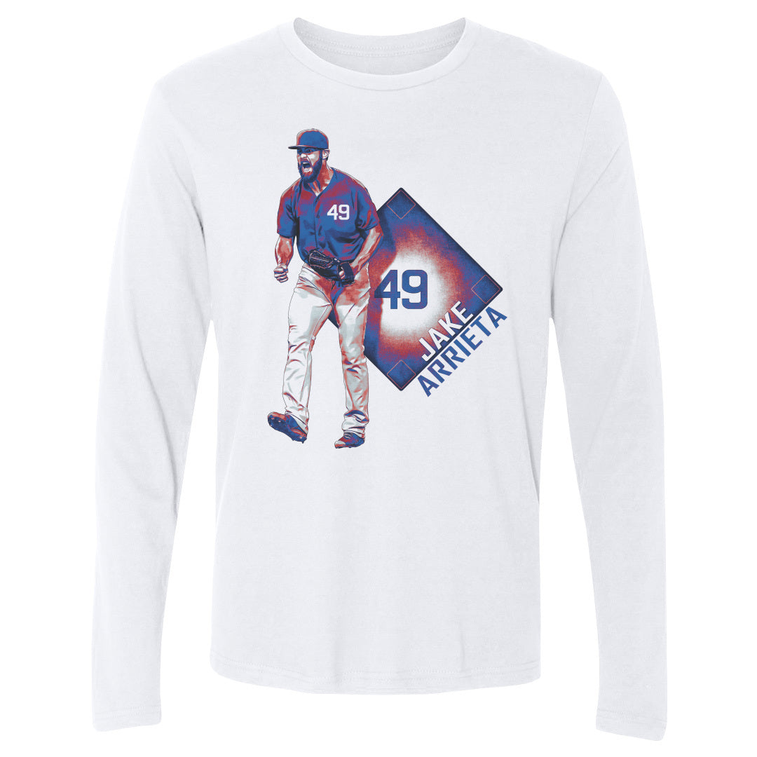 Jake Arrieta Men's Long Sleeve T-Shirt | 500 LEVEL