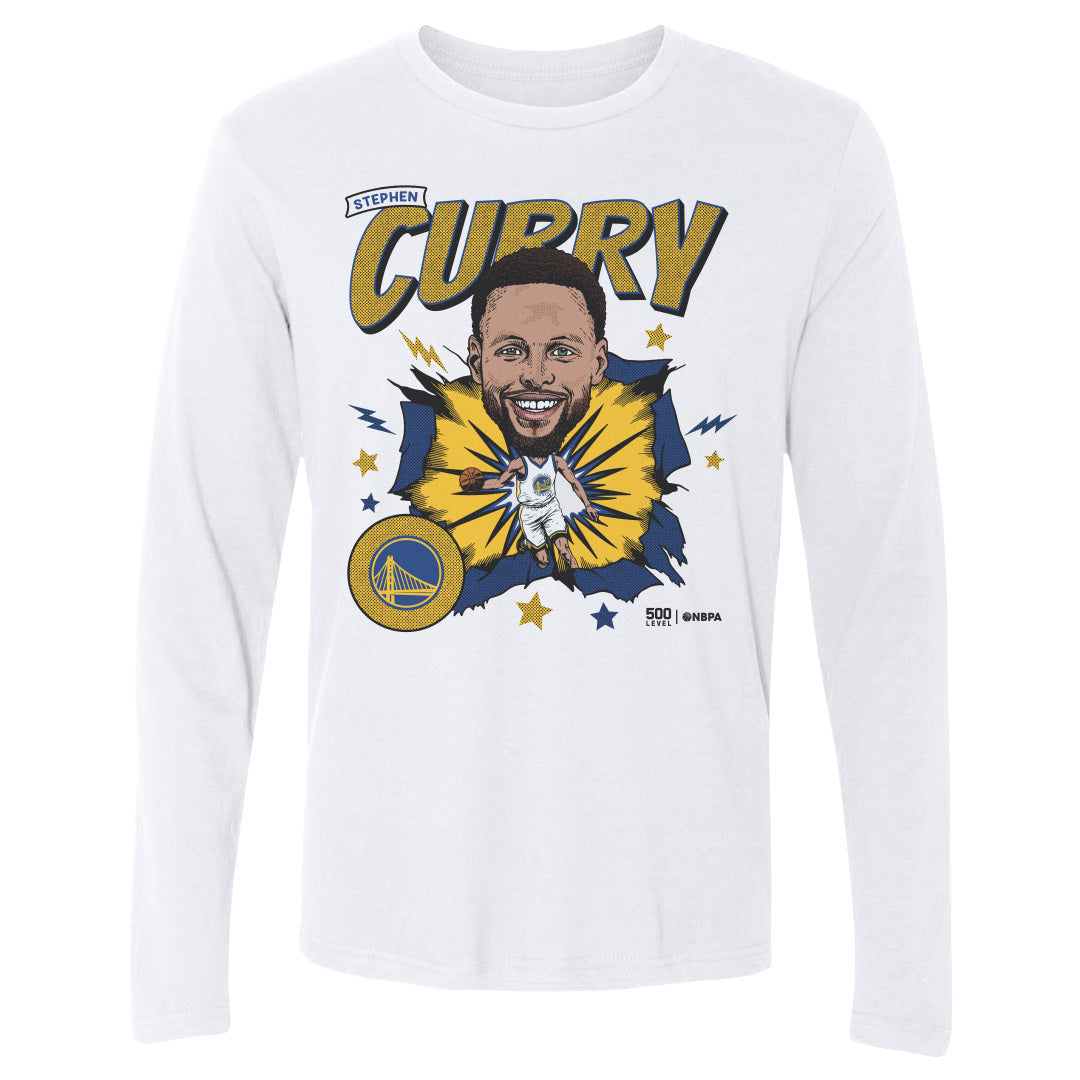 Steph Curry Men's Long Sleeve T-Shirt | 500 LEVEL