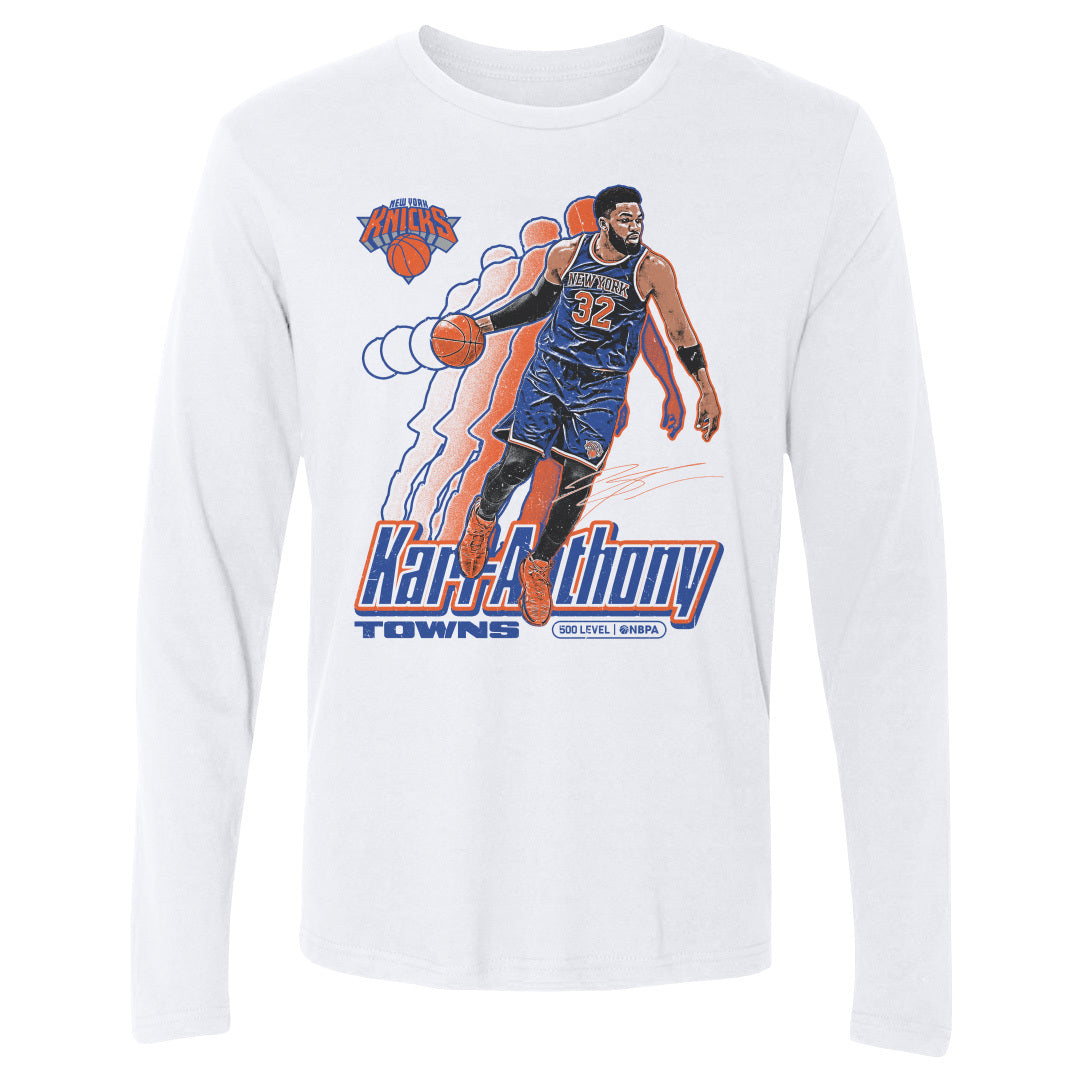 Karl-Anthony Towns Men's Long Sleeve T-Shirt | 500 LEVEL