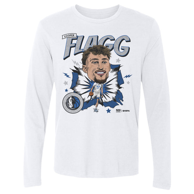 Cooper Flagg Men's Long Sleeve T-Shirt | 500 LEVEL