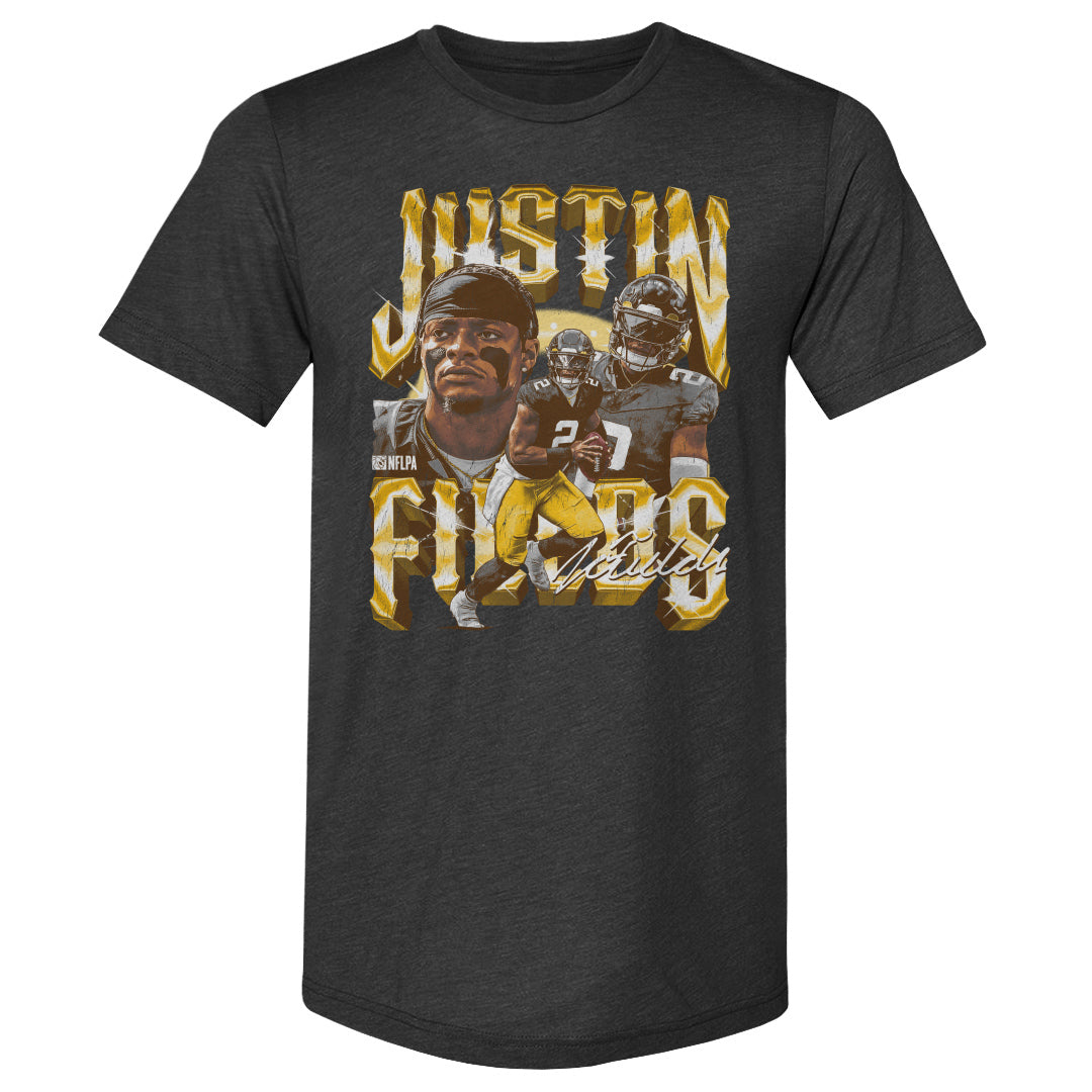 Justin Fields Men&#39;s Premium T-Shirt | 500 LEVEL