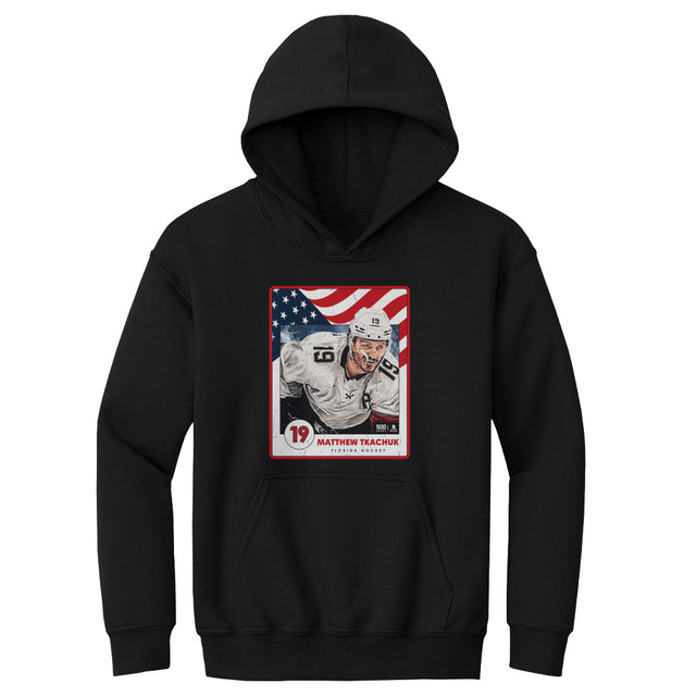 Matthew Tkachuk Kids Youth Hoodie | 500 LEVEL