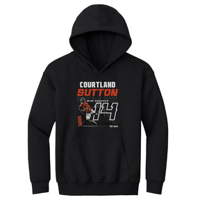 Courtland Sutton Kids Youth Hoodie | 500 LEVEL