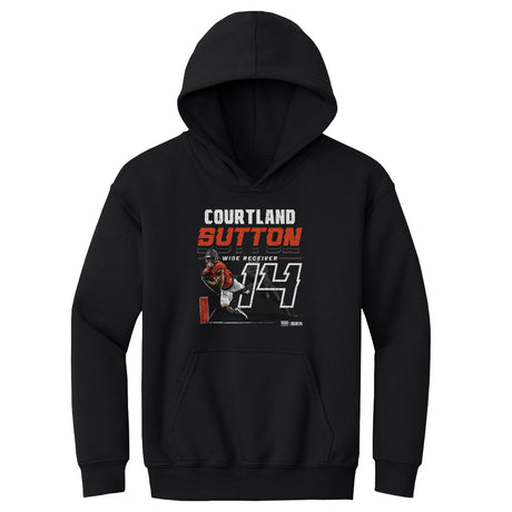 Courtland Sutton Kids Youth Hoodie | 500 LEVEL