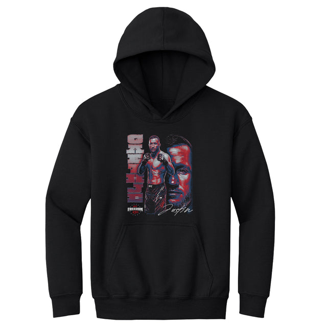Justin Gaethje Kids Youth Hoodie | 500 LEVEL
