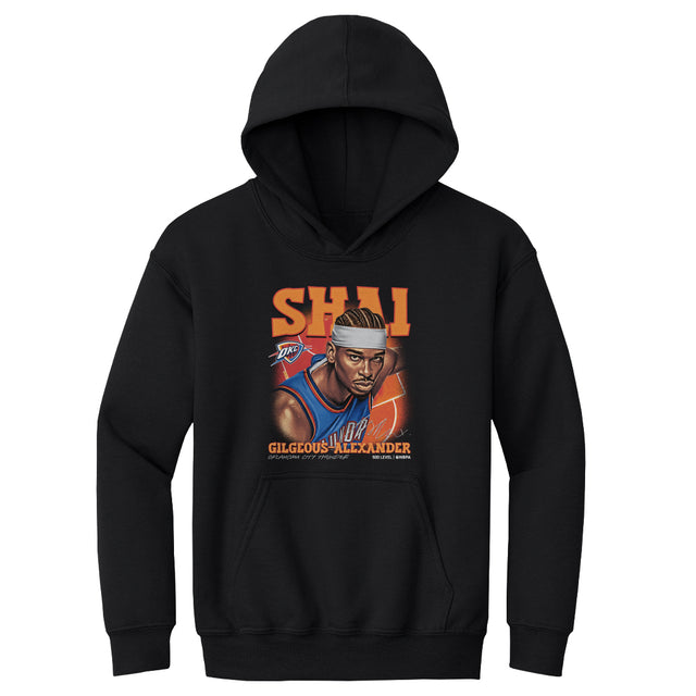 Shai Gilgeous-Alexander Kids Youth Hoodie | 500 LEVEL