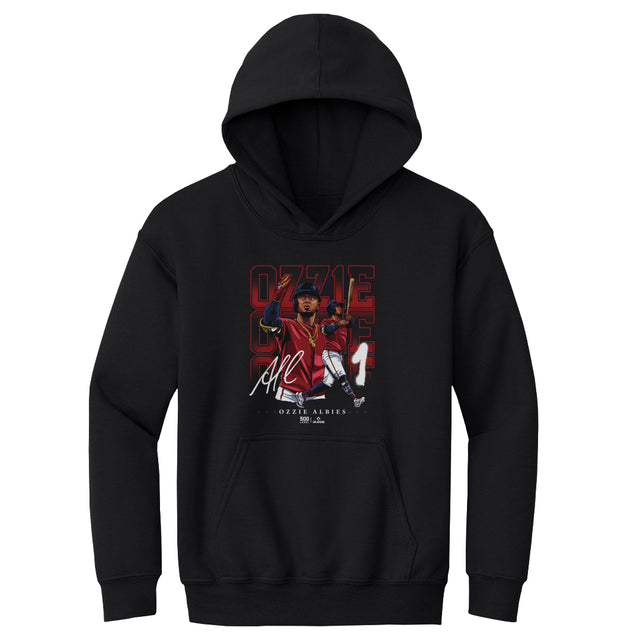 Ozzie Albies Kids Youth Hoodie | 500 LEVEL