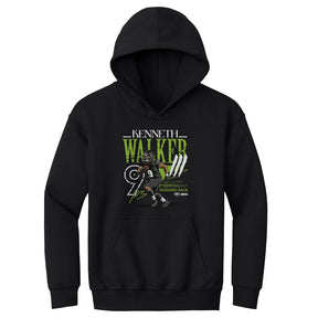 Kenneth Walker III Kids Youth Hoodie | 500 LEVEL