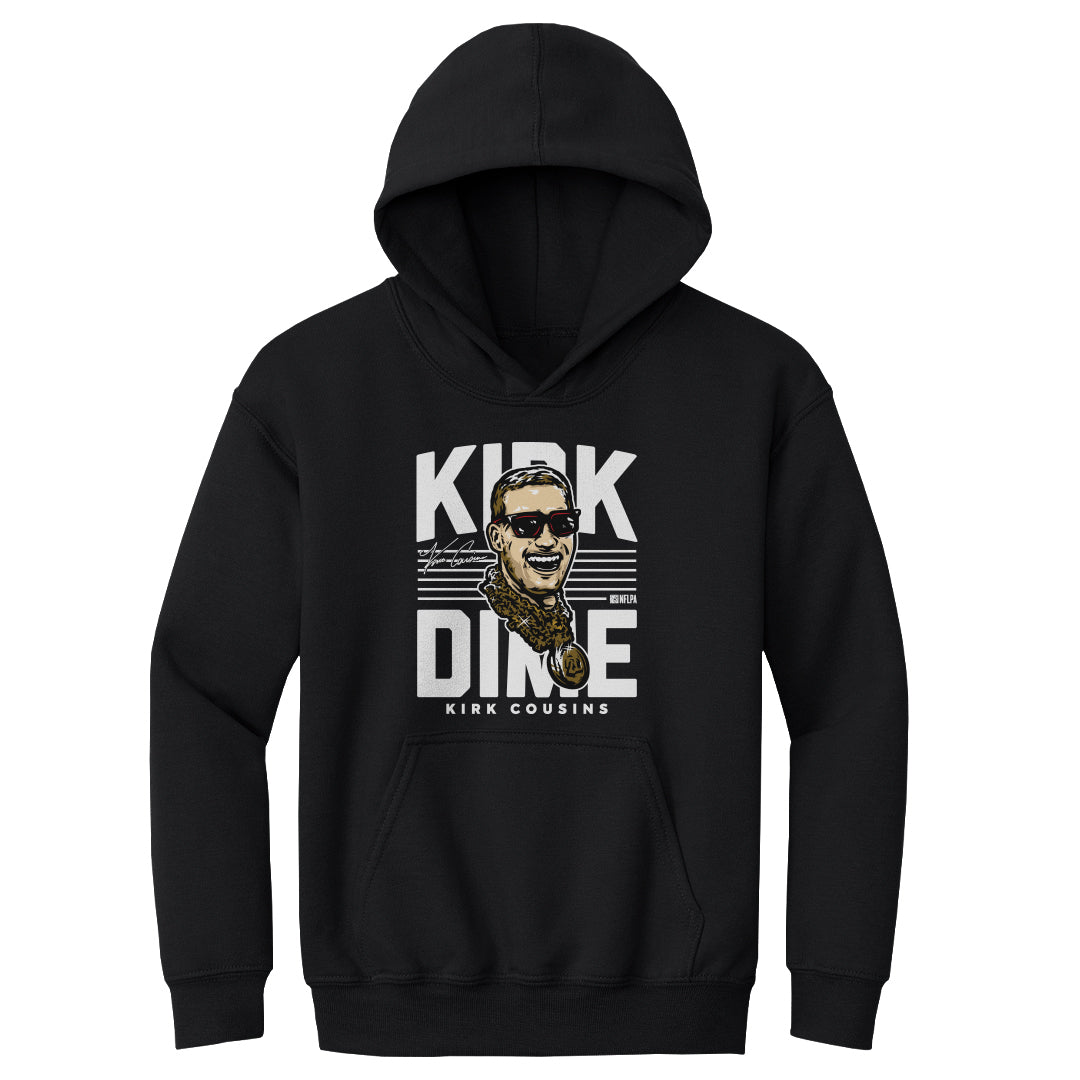 Kirk Cousins Kids Youth Hoodie | 500 LEVEL