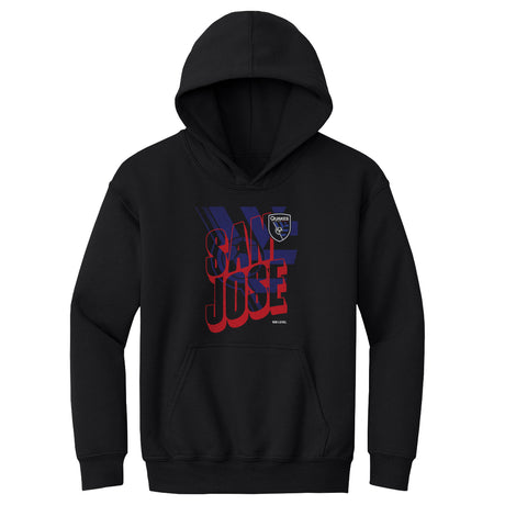 San Jose Earthquakes Kids Youth Hoodie | 500 LEVEL