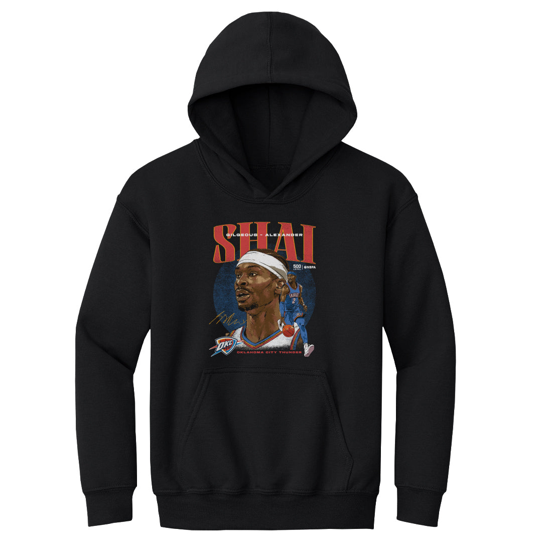 Shai Gilgeous-Alexander Kids Youth Hoodie | 500 LEVEL