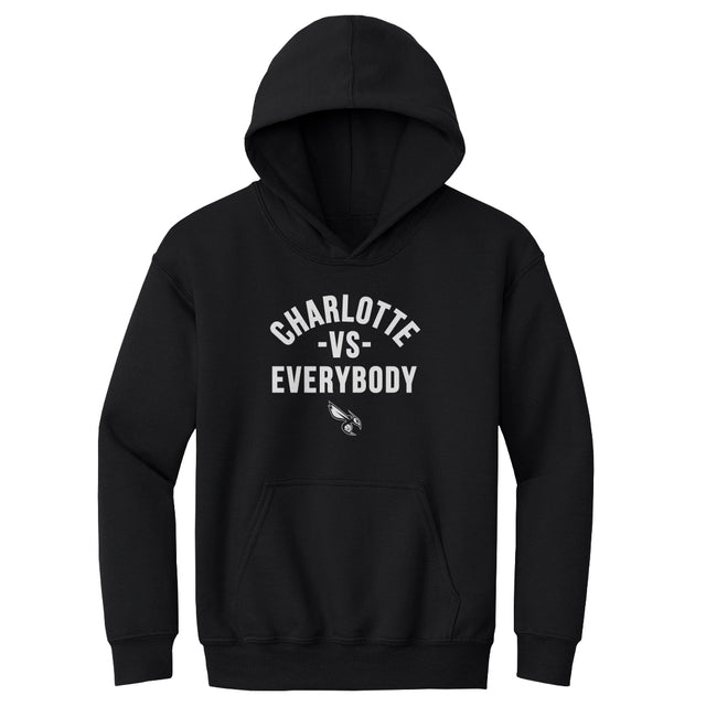 Charlotte Hornets Kids Youth Hoodie | 500 LEVEL