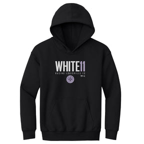 Taylor White Kids Youth Hoodie | 500 LEVEL