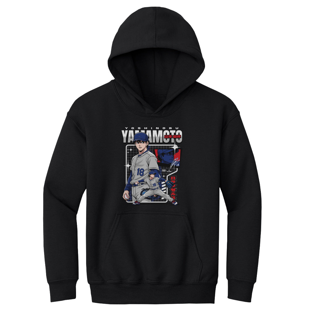 Yoshinobu Yamamoto Kids Youth Hoodie | 500 LEVEL