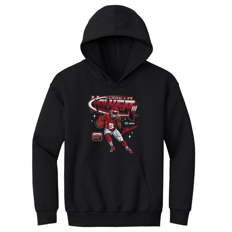 Kenneth Walker III Kids Youth Hoodie | 500 LEVEL