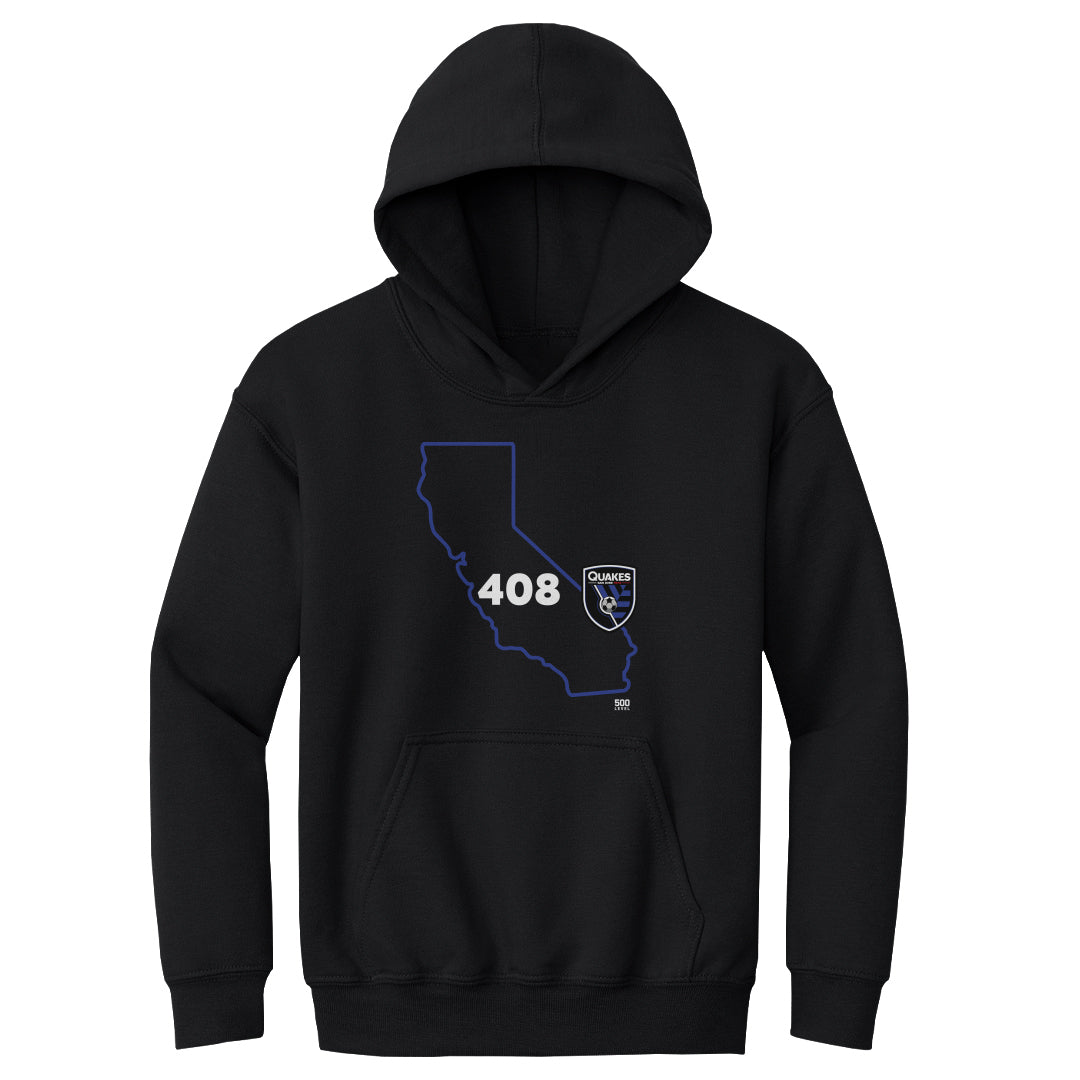 San Jose Earthquakes Kids Youth Hoodie | 500 LEVEL