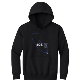 San Jose Earthquakes Kids Youth Hoodie | 500 LEVEL