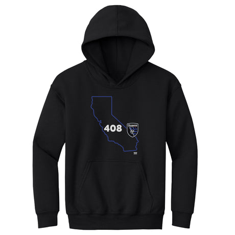 San Jose Earthquakes Kids Youth Hoodie | 500 LEVEL