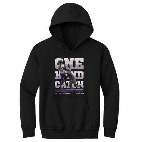 Justin Jefferson Kids Youth Hoodie | 500 LEVEL