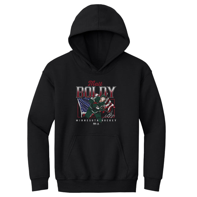 Matt Boldy Kids Youth Hoodie | 500 LEVEL
