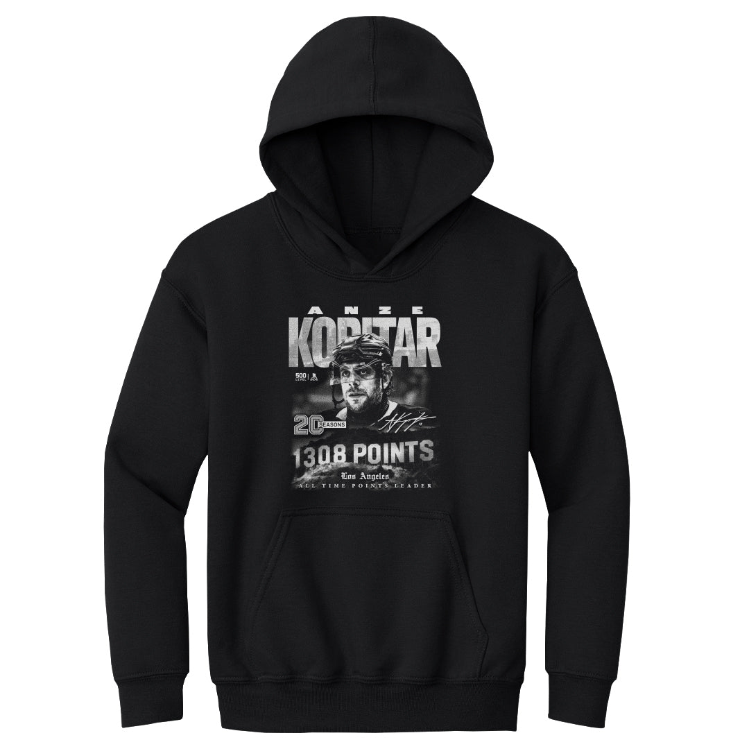 Anze Kopitar Kids Youth Hoodie | 500 LEVEL