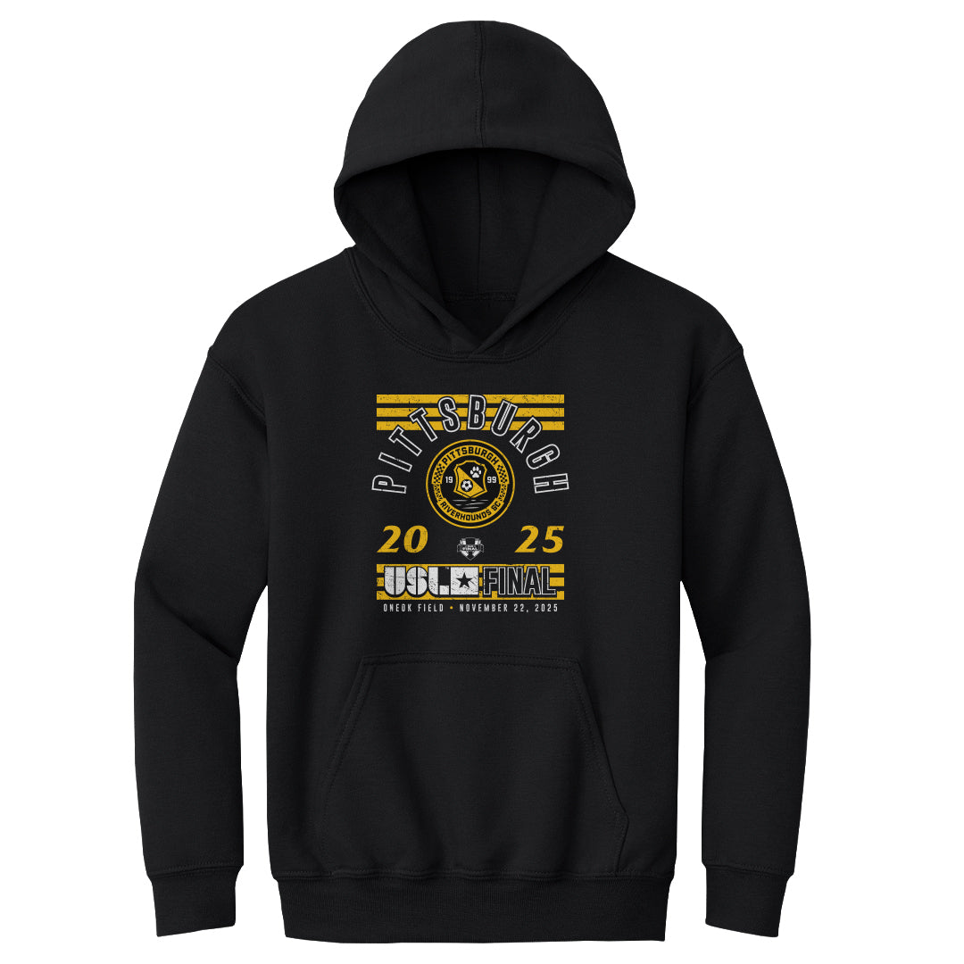 Pittsburgh Riverhounds SC Kids Youth Hoodie | 500 LEVEL