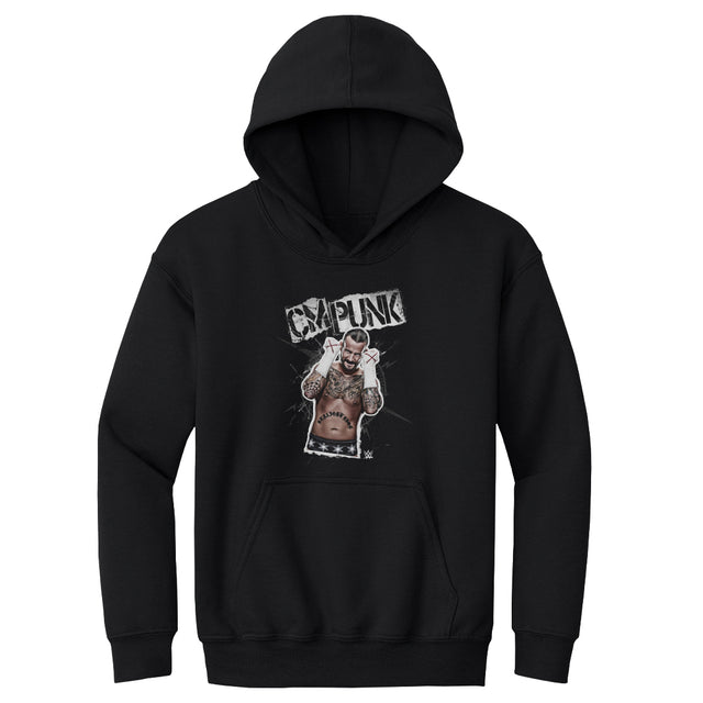 CM Punk Kids Youth Hoodie | 500 LEVEL