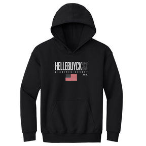 Connor Hellebuyck Kids Youth Hoodie | 500 LEVEL