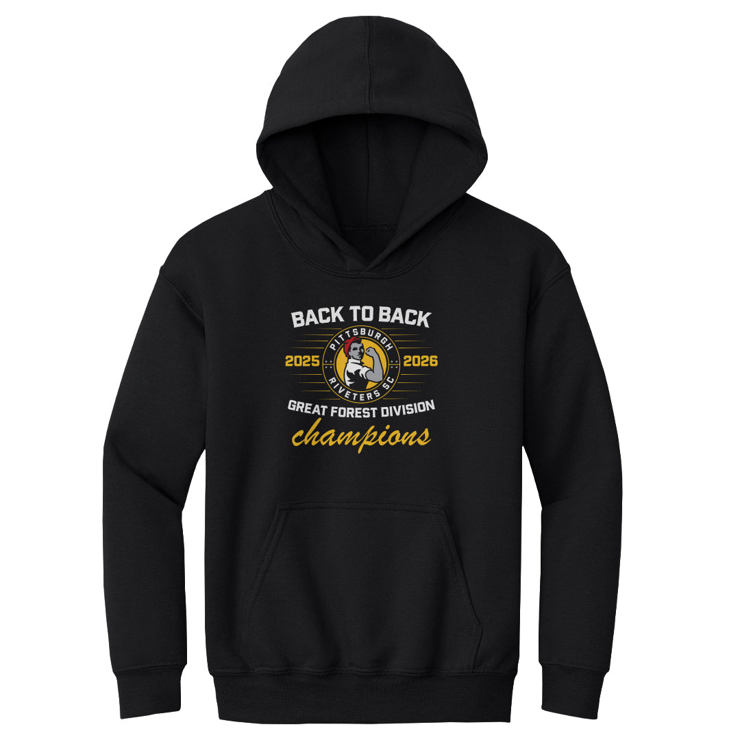 Pittsburgh Riveters SC Kids Youth Hoodie | 500 LEVEL