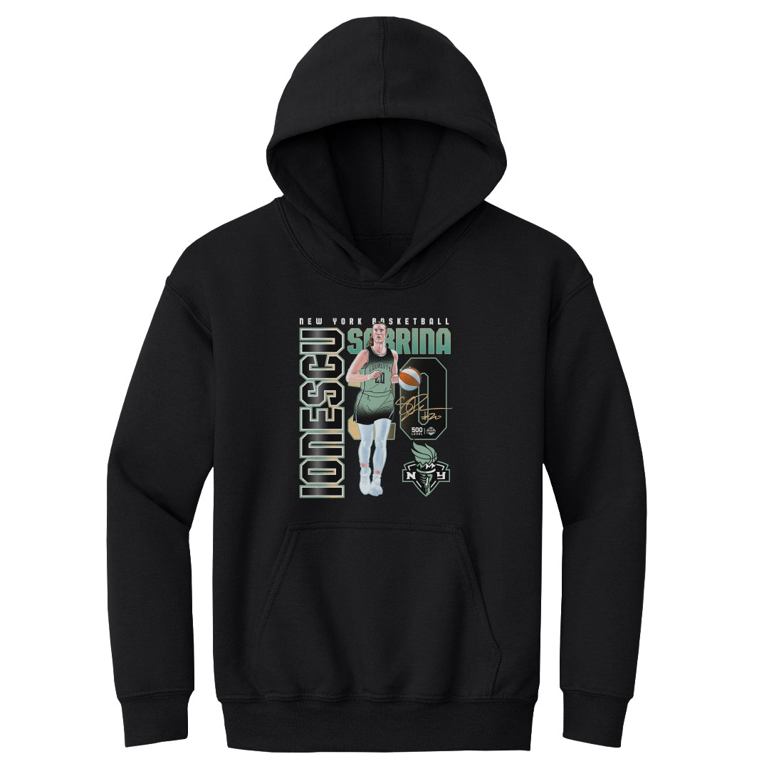 Sabrina Ionescu Kids Youth Hoodie | 500 LEVEL