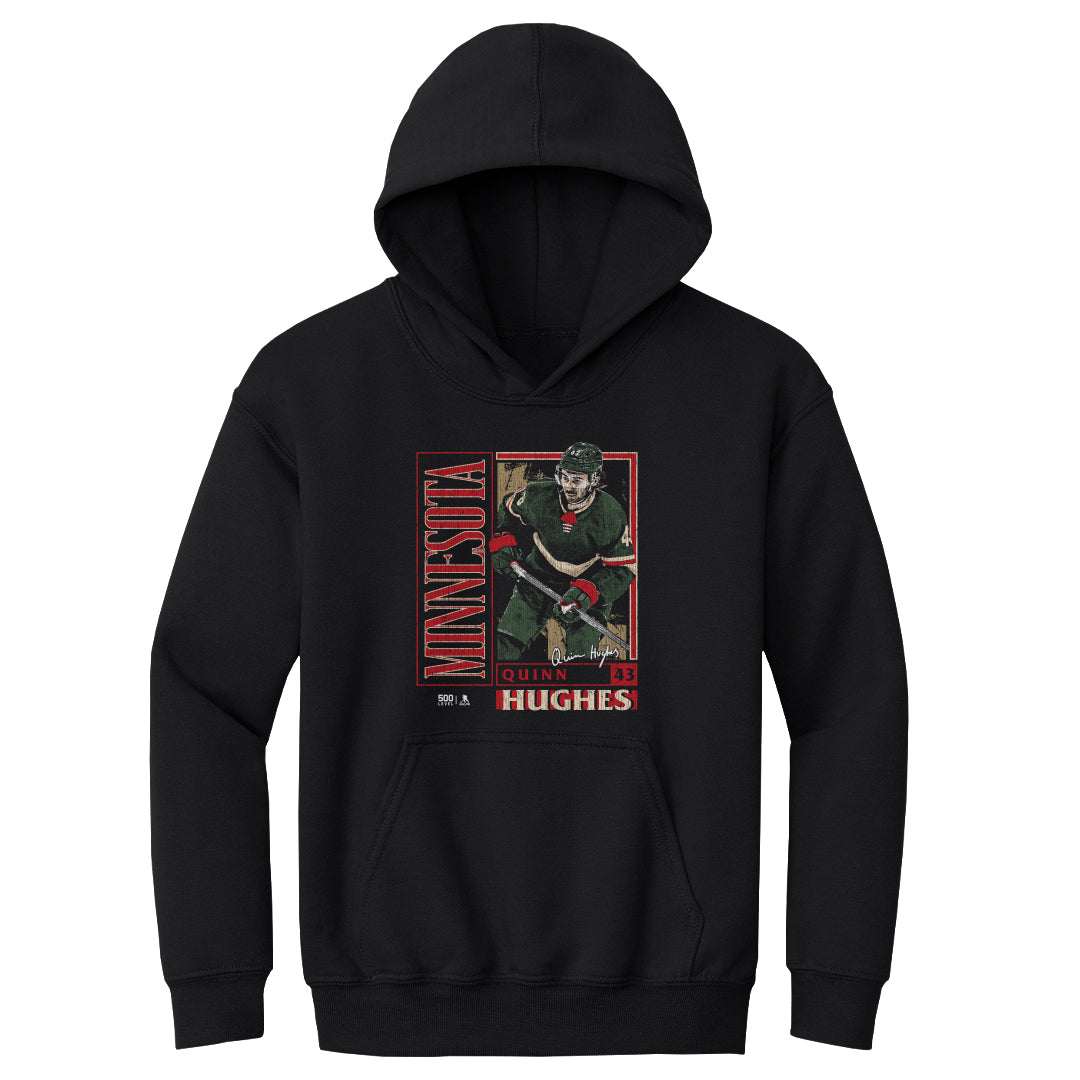 Quinn Hughes Kids Youth Hoodie | 500 LEVEL