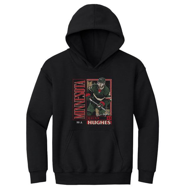 Quinn Hughes Kids Youth Hoodie | 500 LEVEL