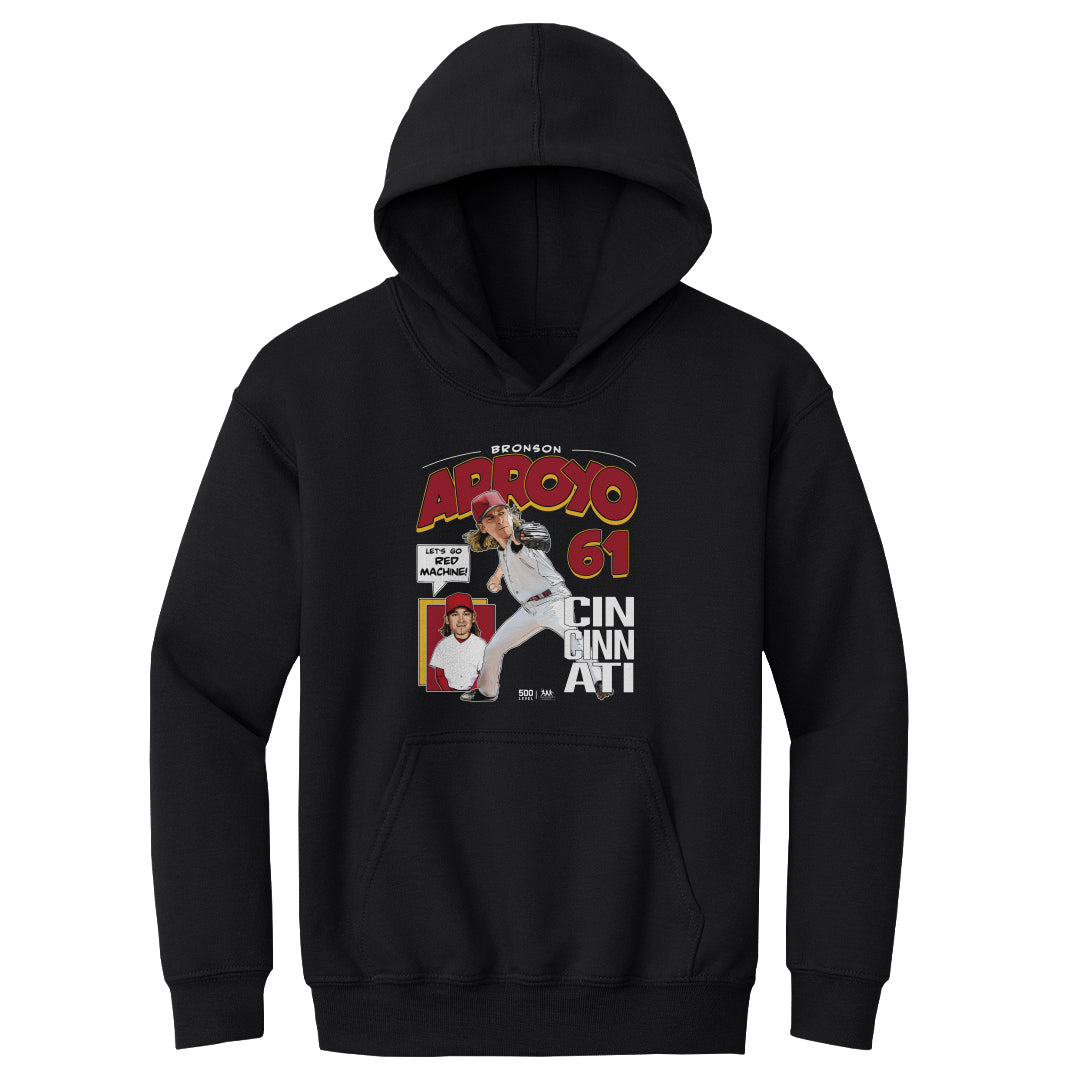 Bronson Arroyo Kids Youth Hoodie | 500 LEVEL